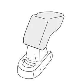 Könyöktámasz Nissan Note 2013-2020 (csak adapter)