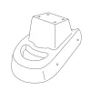 Könyöktámasz Nissan Note 2013-2020 (csak adapter)