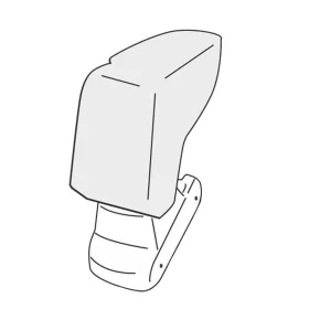Könyöktámasz Citroen C-Elysee 2012-2020 (csak adapter)