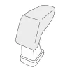 Könyöktámasz Suzuki Splash 2008-2014 (csak adapter)