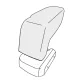 Könyöktámasz Peugeot 308 2013-2021 (csak adapter)