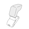 Könyöktámasz Citroen C3 Aircross 2021- (csak adapter)