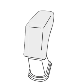 Könyöktámasz Dacia Spring 2021- (csak adapter)