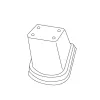Könyöktámasz Dacia Spring 2021- (csak adapter)