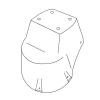 Könyöktámasz VW e-UP 2012- (csak adapter)