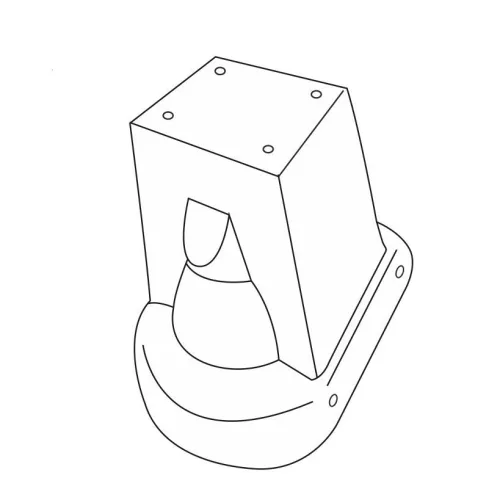 Könyöktámasz Ford Fiesta 2005-2008 (csak adapter)