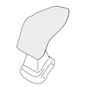 Könyöktámasz Chevrolet Aveo 2011-2015 (csak adapter)