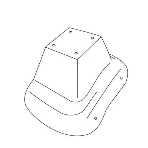 Könyöktámasz Chevrolet Aveo 2011-2015 (csak adapter)