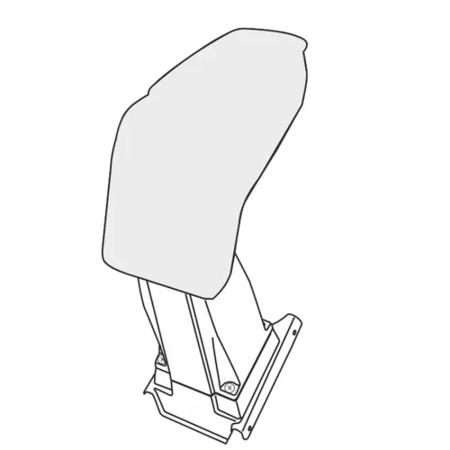 Könyöktámasz Opel Meriva 2010-2017 (Flexrail sín nélkül, adapter)