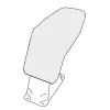 Könyöktámasz Opel Meriva 2010-2017 (Flexrail sínnel, adapter)
