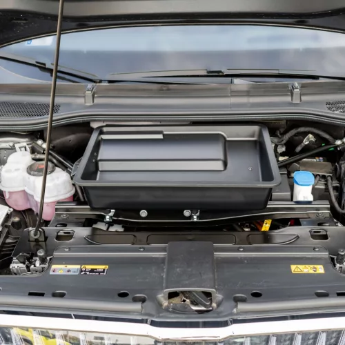 Első tárolórekesz Frunk a Škoda Enyaq iV 2021-hez