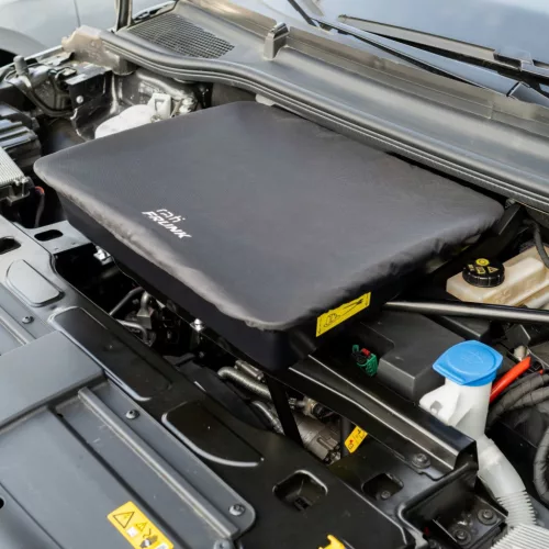Első tárolórekesz Frunk a Škoda Enyaq iV 2021-hez