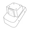 Könyöktámasz Citroen C3 2024- (csak adapter)