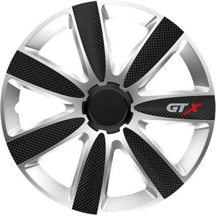 Dísztárcsa 14" GTX Carbon Black & Silver