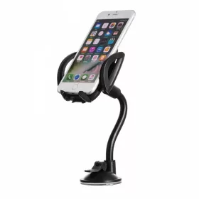   Univerzális autós telefon tartó szélvédőre flexibilis hosszú karral