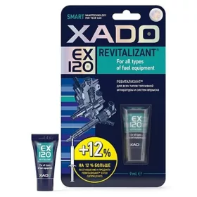 XADO EX120 gél üzemanyag-adagolókhoz - 9ml