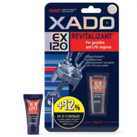 XADO EX120 revitalizáló benzines és LPG motorokhoz - 9ml
