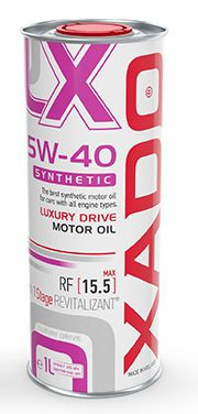 XADO 5W-40 Luxury Drive szintetikus motorolaj - 1liter