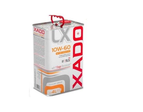 XADO 10W-60 Luxury Drive szintetikus motorolaj - 4liter