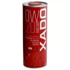   XADO Atomic Oil 0W-20 508/509 RED BOOST szintetikus motorolaj - 1liter