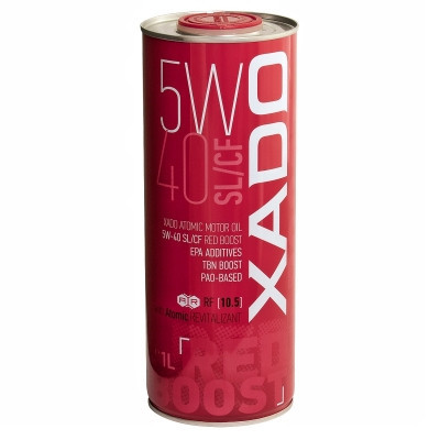 XADO 5W-40 SL/CF RED BOOST szintetikus motorolaj - 1liter