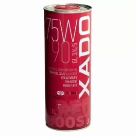   XADO Atomic Oil 75W-90 GL 3/4/5 RED BOOST szintetikus váltóolaj - 1liter