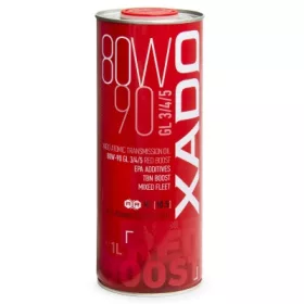   XADO Atomic Oil 80W-90 GL-3/4/5 RED BOOST univerzális hajtóműolaj - 1liter