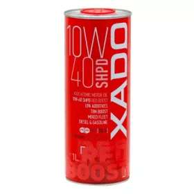   XADO RED BOOST 10W-40 SHPD félszintetikus motorolaj - 1 liter