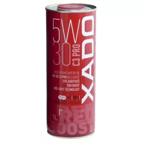 XADO 5W-30 C3 Pro RED BOOST szintetikus motorolaj - 1liter