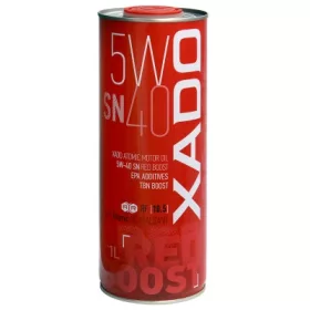 XADO Red Boost 5W-40 SN szintetikus motorolaj - 1liter