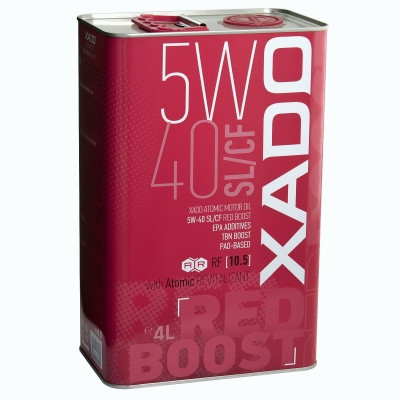 XADO 5W-40 SL/CF RED BOOST szintetikus motorolaj - 4liter