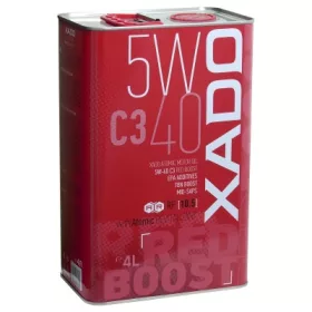 XADO Red Boost 5W-40 C3 motorolaj - 4liter