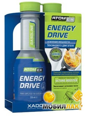 XADO Atomex Energy Drive benzines üzemanyag adalék - 250 ml