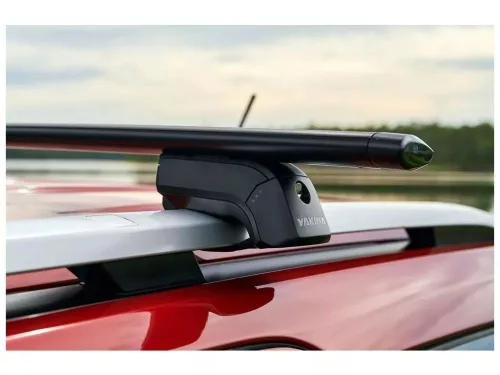 Yakima JetStream tetőcsomagtartók (klasszikus tetősínekhez, 140 cm, fekete)