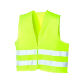 Megkülönböztető fényvisszaverő mellény XXL (sárga)